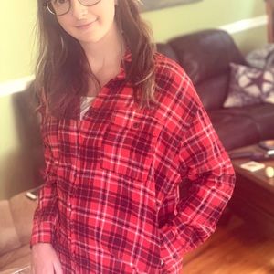 Plaid Flannel Shirt